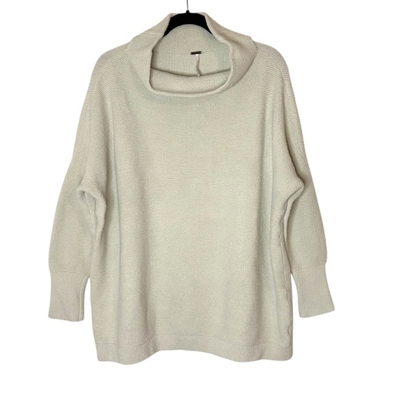 Free People Ottoman Slouchy Tunic Sweater- Size Medium - Picture 2 of 12